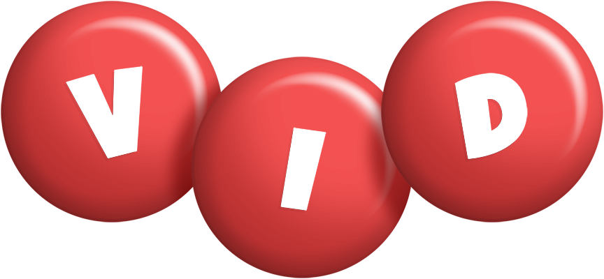 Vid candy-red logo