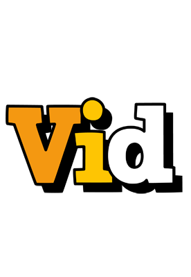 Vid cartoon logo