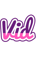 Vid cheerful logo