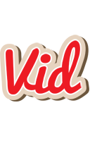 Vid chocolate logo