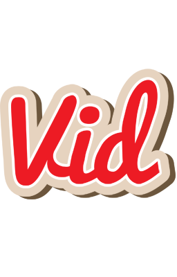 Vid chocolate logo