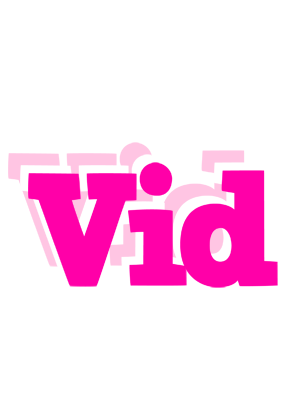 Vid dancing logo