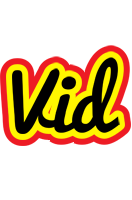 Vid flaming logo