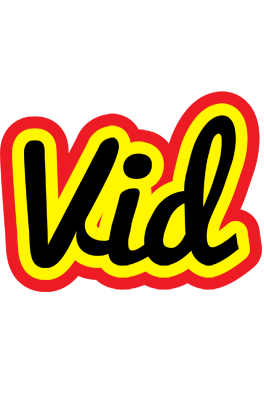 Vid flaming logo