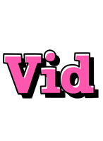 Vid girlish logo
