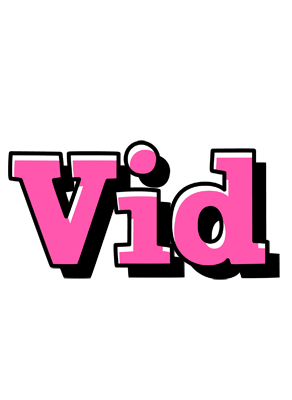 Vid girlish logo