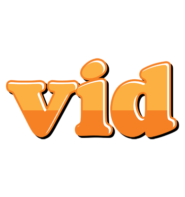 Vid orange logo