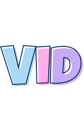 Vid pastel logo