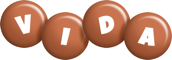 Vida candy-brown logo