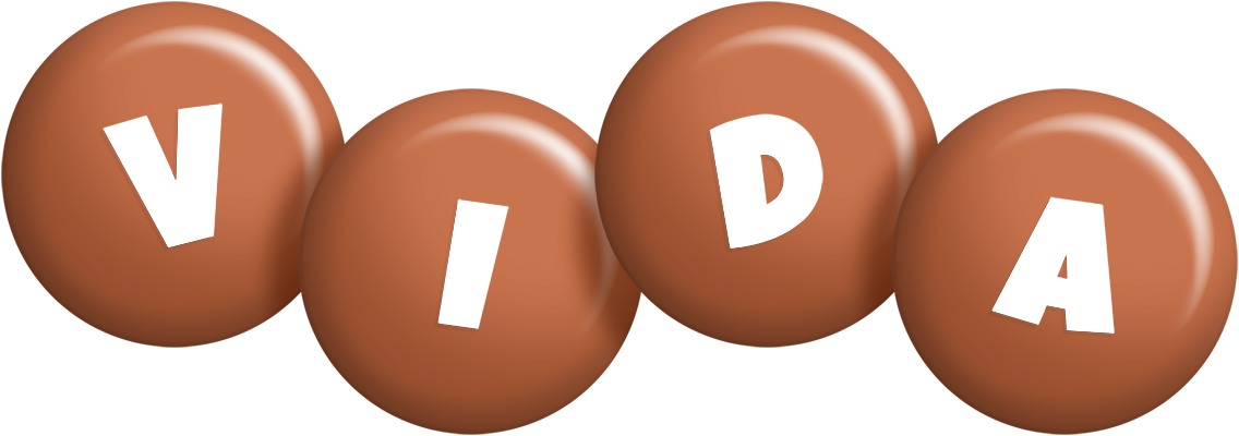 Vida candy-brown logo