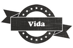 Vida grunge logo