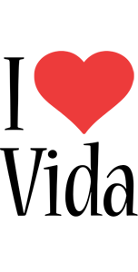 Vida Logo | Name Logo Generator - I Love, Love Heart ...