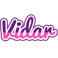 Vidar cheerful logo