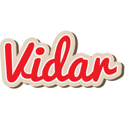 Vidar chocolate logo