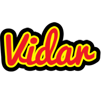 Vidar fireman logo