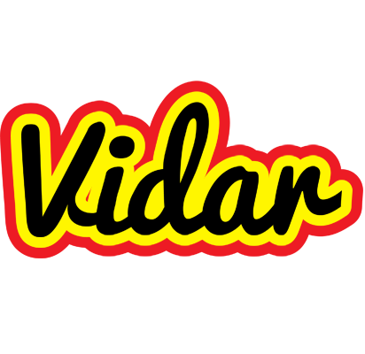 Vidar flaming logo