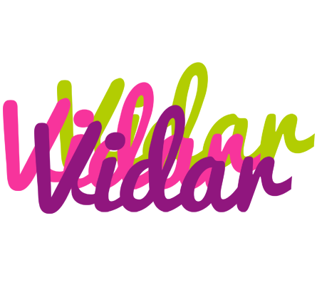 Vidar flowers logo