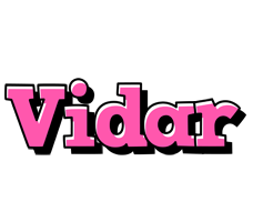 Vidar girlish logo