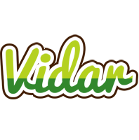 Vidar golfing logo