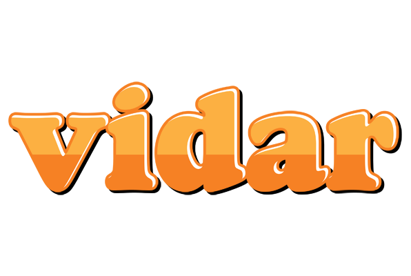Vidar orange logo