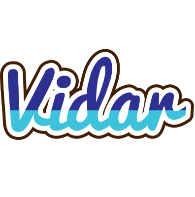 Vidar raining logo
