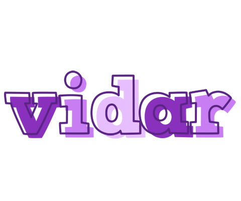 Vidar sensual logo