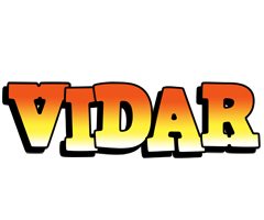 Vidar sunset logo