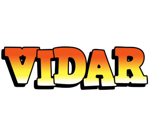 Vidar sunset logo