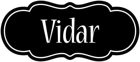 Vidar welcome logo