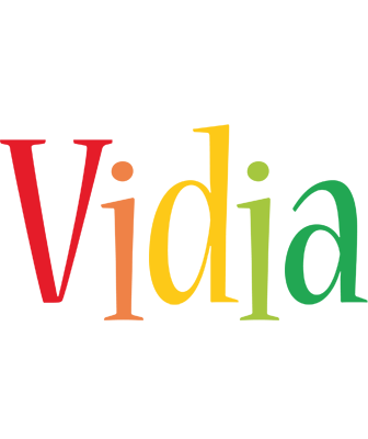 Vidia birthday logo