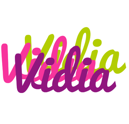 Vidia flowers logo