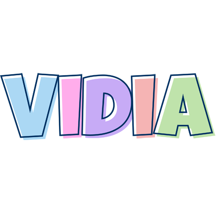 Vidia pastel logo