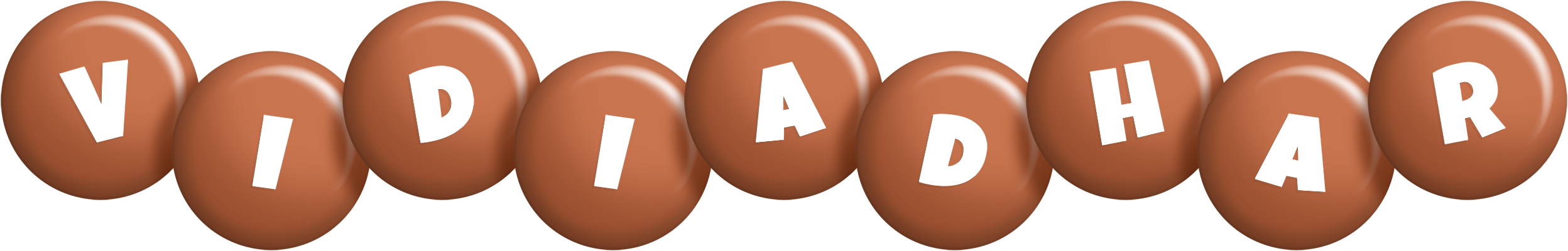 Vidiadhar candy-brown logo