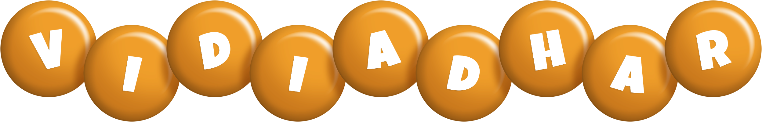 Vidiadhar candy-orange logo