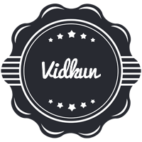 Vidkun badge logo