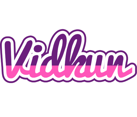Vidkun cheerful logo