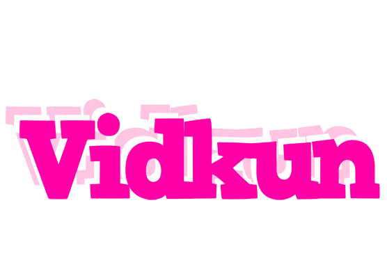 Vidkun dancing logo