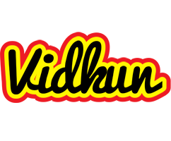 Vidkun flaming logo