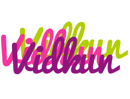 Vidkun flowers logo