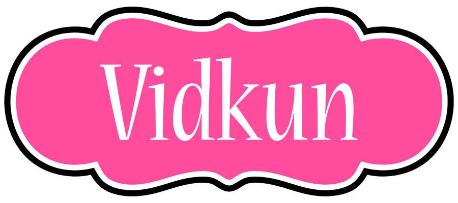 Vidkun invitation logo