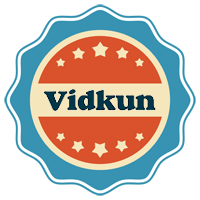 Vidkun labels logo