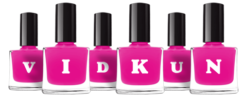 Vidkun nails logo