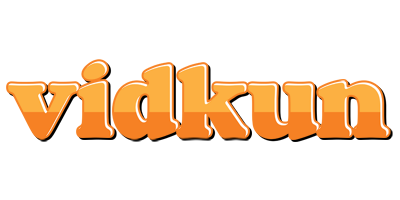 Vidkun orange logo