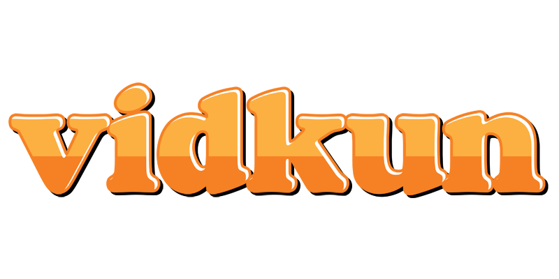 Vidkun orange logo