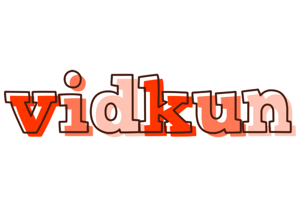 Vidkun paint logo