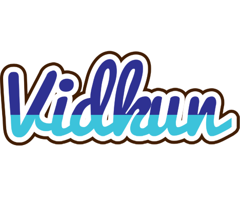 Vidkun raining logo