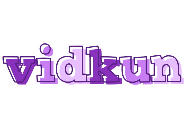 Vidkun sensual logo