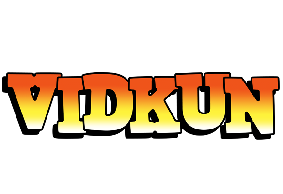 Vidkun sunset logo