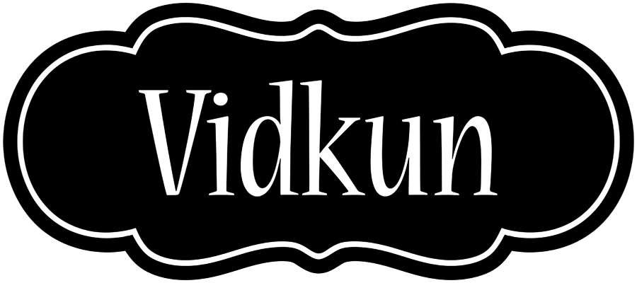 Vidkun welcome logo