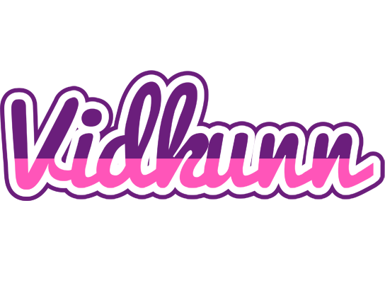 Vidkunn cheerful logo